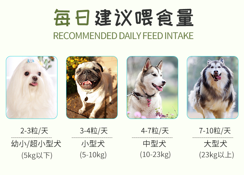 50粒成犬补钙布丁零食