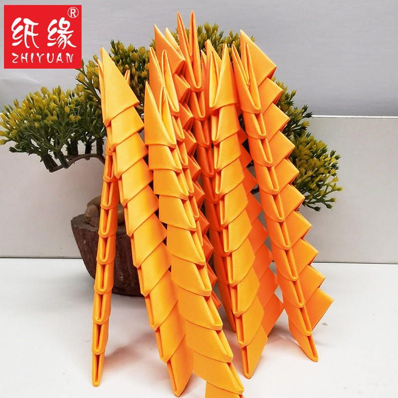 Paper Edge Triangle Sheet Semi-finished Products 5 * 7 5 Fold Triangular Triangular Insert Finished Students Handmade Toy Semi-finished Products