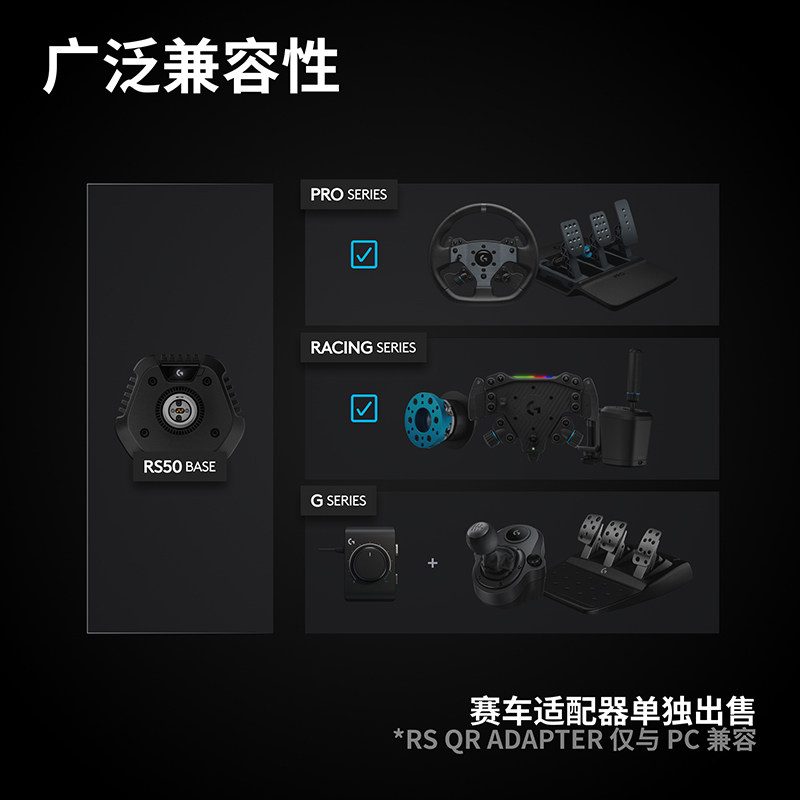 Logitech Rs50 Direct Drive Steering Wheel Ps Pc Version Racing Driving Gear Shifter