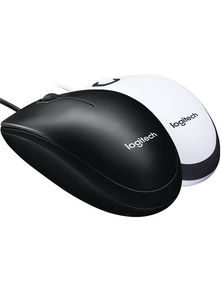 Logitech M100R Office and Home Wired Mouse USB Interface Universal Durable for Laptops and Desktop Computers