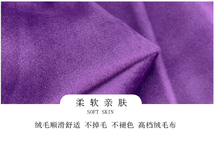 Hà Lan flannel chất liệu cotton nhung sofa vải vải nhung gối Lisi vải may mặc DIY - Vải vải tự làm vải cotton gai