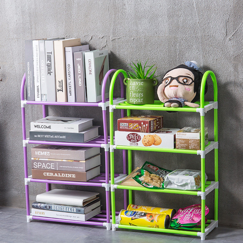Not too late Simple multi-layer shoe rack Cloth shoe storage rack home multi-function space-saving small shoe rack Shoe cabinet
