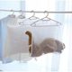 ເຄື່ອງອົບເຄື່ອງຫມອນຄົວເຮືອນລະບຽງ windproof ເຄື່ອງນຸ່ງຫົ່ມ hanger ໝອນນອກເວລາແຫ້ງ net ຖົງຕາຫນ່າງ pillow doll shelf