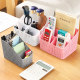 Imitation rattan desktop storage box dressing table ເຄື່ອງສໍາອາງ lipstick organizer box students desk stationery storage rack