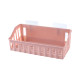 Creative punch-free bathroom storage shelf kitchen plastic wall-mounted toilet toilet debris storage rack