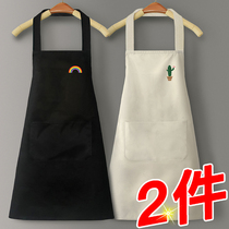 Apron Home Waterproof Oil Proof Kitchen Special Men Cooking Womens Day Style Wee Dress New Burst Canteen Bakery