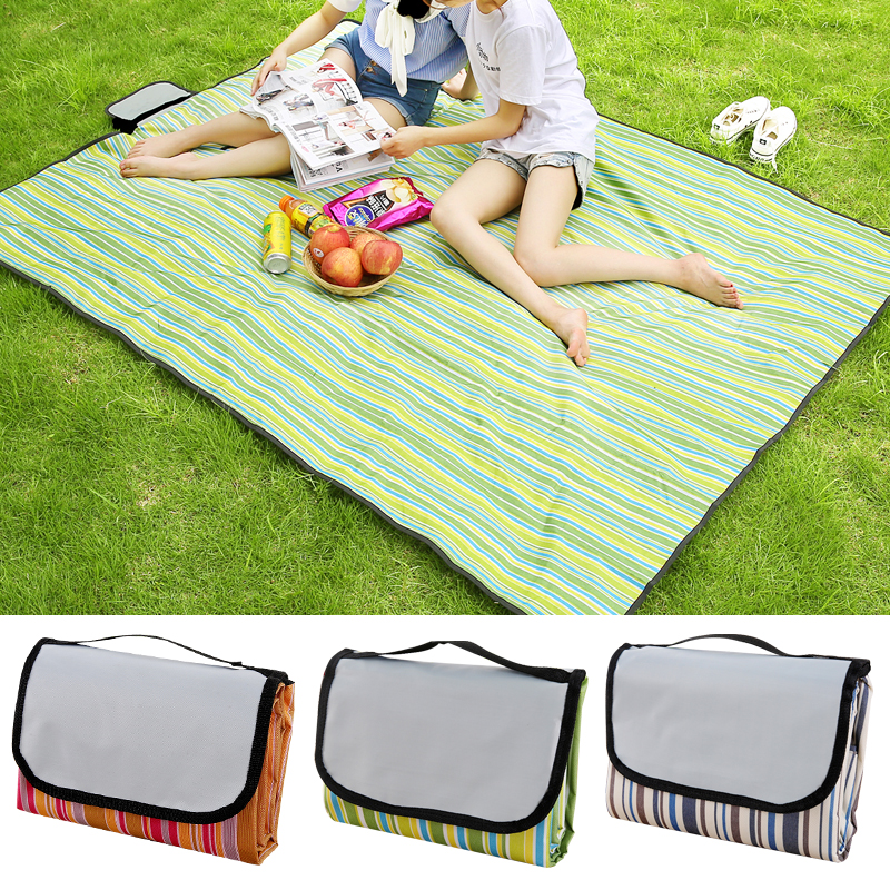 Beach mat sandproof beach portable waterproof spring outing picnic mat moisture-proof outdoor picnic cloth picnic lawn mat