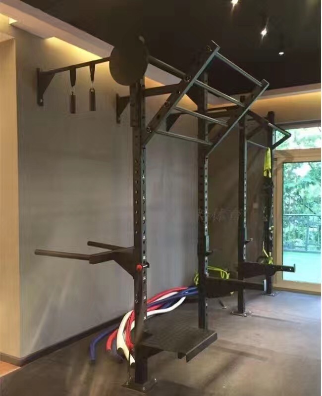 crossfit multi-function training equipment bench press climbing physical fitness squat rack custom gym comprehensive rack