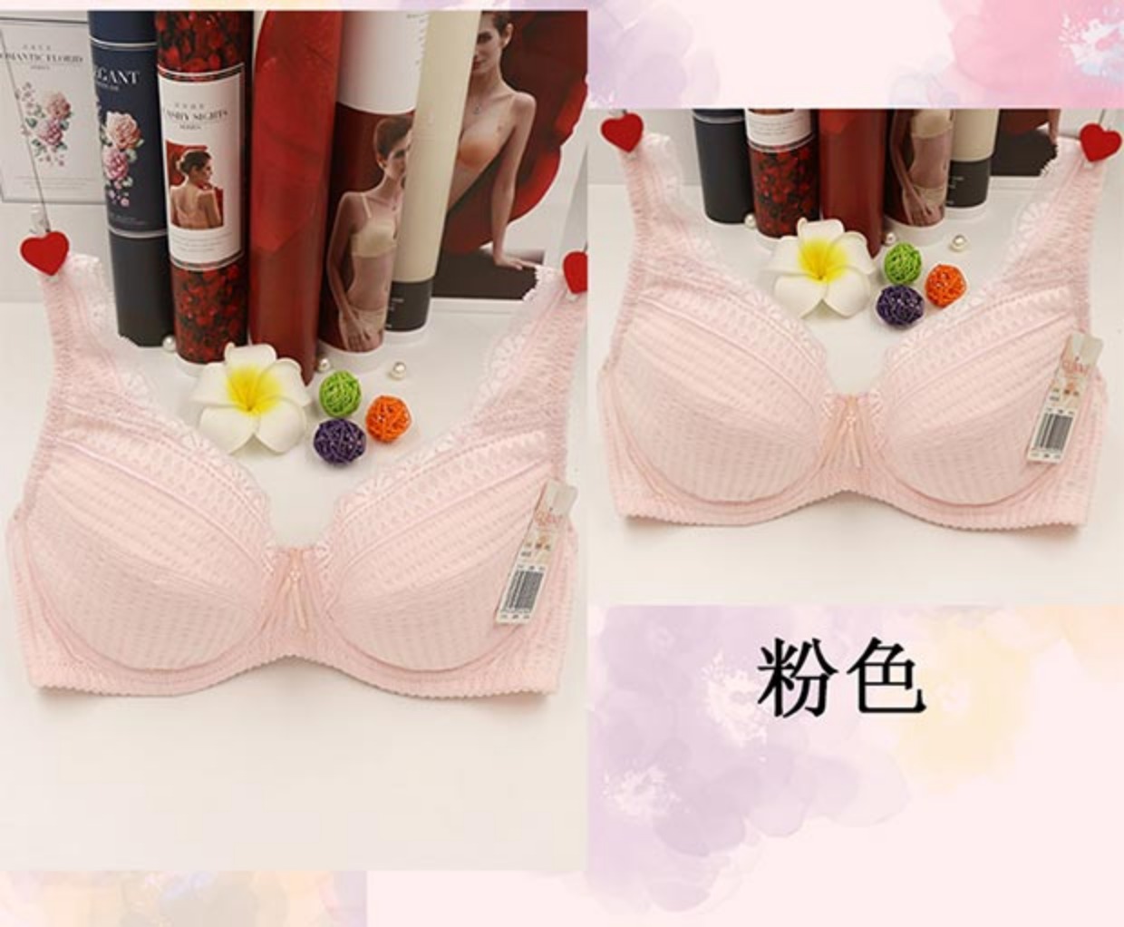 Đồ lót cổ xưa và hiện đại đầy đủ với vòng thép không có áo ngực xốp tập hợp phần cotton mỏng kích cỡ áo ngực áo lót thể thao