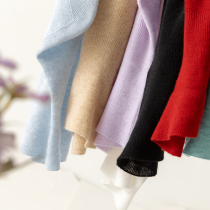 Ku Yin Ruchu J imitation pearl cashmere island fine seamless full-shaped two lapels slim long sleeve base shirt