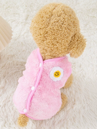 Осенне-зимний плюшевый жилет для кошек, одежда для щенков, популярный зимний жилет для домашних животных Тедди Бишон, VIP-померанский шпиц