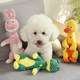 Dog vocal toy, cute little duck to accompany teething