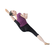 North Dance Pants Womens Closing Turnip Pants Black Summer Sports Dancing Bodysuit Body Pants Men Practice Pants 7 Points