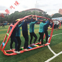 Fun games props development equipment Money rolling game Armored chariot Tracked wheel Inflatable caterpillar