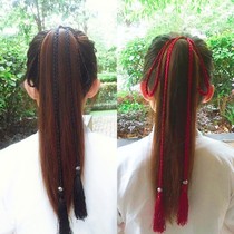Ancient Wind Fairy Qi Hanfu Hair with streaming suehead rope slim belt Girly Girly Hair Accessories for adult children Hair Accessories