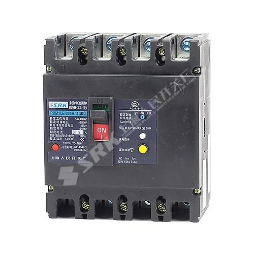 Shanghai People RKM1LE-125S RKM1LE-125S 3300 RKM1LE-250S 4300 400A630A earth leakage circuit breaker