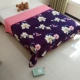 Tinh khiết mới chăn lông cừu mùa đông hô và bông xuống chăn giường đa năng tinh thể dày lên giường bao gồm sang trọng ngắn - Trải giường khăn trải giường