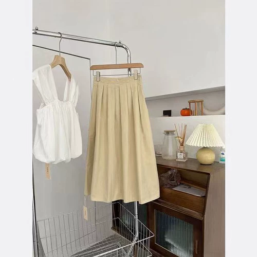 Комплект, летняя юбка, футболка без рукавов для отдыха, в западном стиле