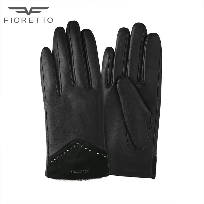 Gants pour femme FIORETTO en En peau de mouton - Ref 3156117 Image 5