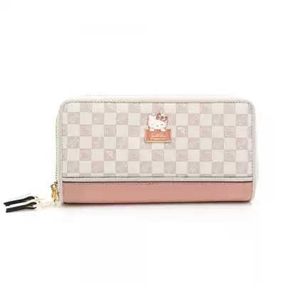 Arnold Palmer X Hello Kitty 方糖系列雙ㄇ拉長夾 藕粉