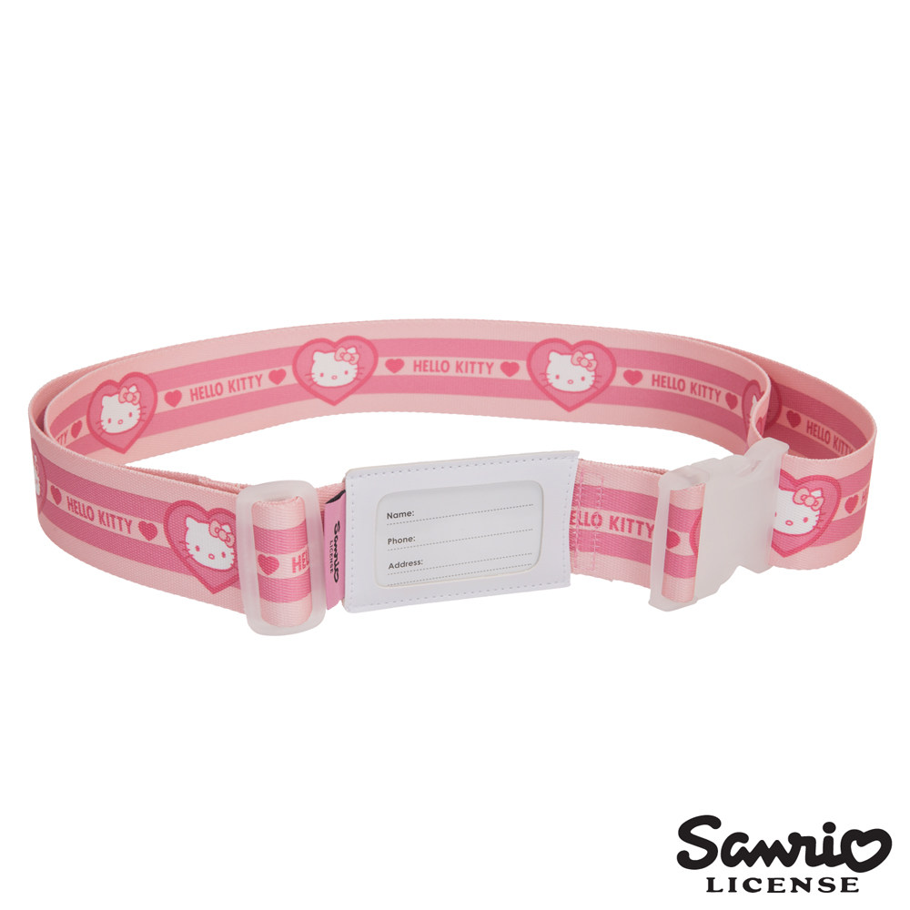 Hello Kitty Love Luggage Strap Pink