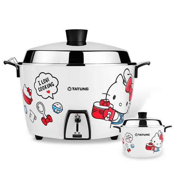 Hello Kitty Limited Sweetheart White Stainless Steel Electric Cooker for 11