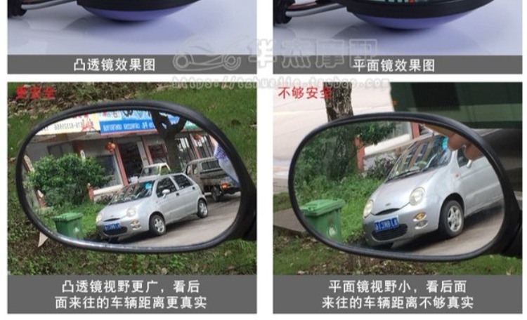 Ninja Ninja Ninja gương Yongyuan rãnh 350 gương chiếu hậu xe máy thể thao phụ kiện xe gương - Xe máy lại gương gương gù xe máy