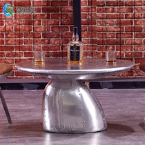Alien Table Little Tea Little Tea Mini Industrial FengMetal Tea Several Creative Personality KTV Bar Stainless Steel