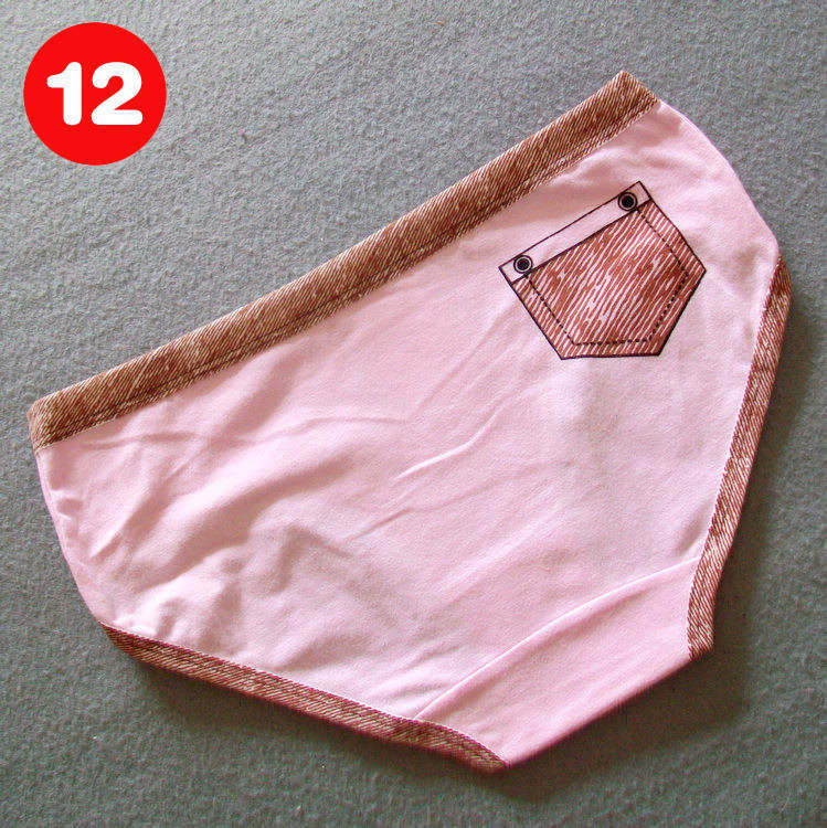 Slip jeunesse W002 en coton - Ref 646803 Image 22