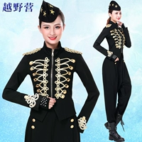 越野营 Sailor Dance Costumes для женщин в новом стиле, игра в платье квадратные танцевальные костюмы Jitba top