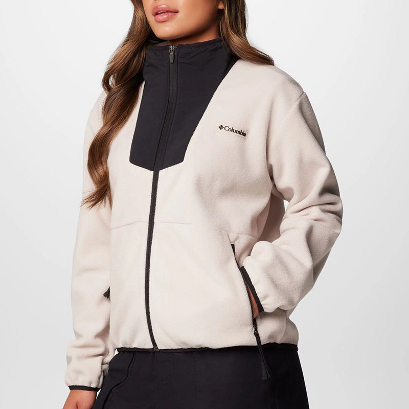 Colombian Women's Clothing 24 Autumn and Winter New Outdoor Fleece-Lined Warm and Comfortable Cardigan Stand-Up Collar Fleece Jacket Ar0684 Colombian Women's Clothing 24 Autumn and Winter New Outdoor Fleece-Lined Warm and Comfortable Cardigan Stand-Up Collar Fleece Jacket Ar0684