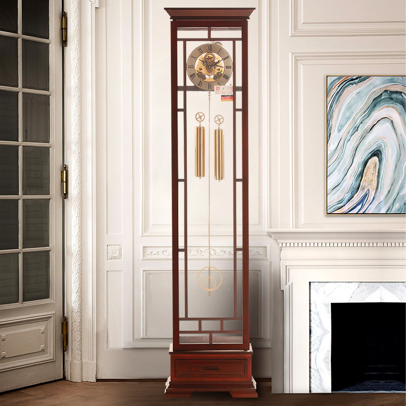 North Star Living Room Machinery Landing Bell Upright Creative Retro Pendulum Clock Boutique Original American Decoration at the time of the time-Taobao