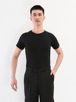 新款男成人舞蹈服装拉丁舞衣广场舞交谊舞摩登舞国标舞上衣练功服