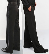 男士舞蹈裤拉丁舞裤国标舞裤摩登舞广场舞裤比赛练习舞裤交谊舞裤