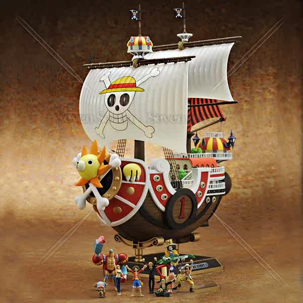 Bandai One Piece Ship Assembled Model Figure New World Thousand Miles of Sunshine Sonny Qianyang Meili Meili