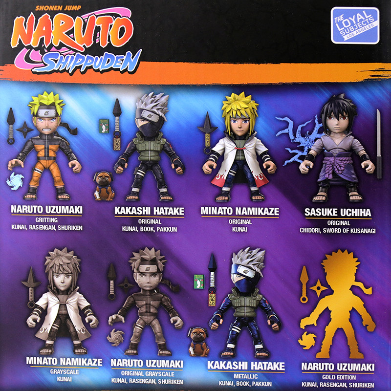 Naruto blind box whirlpool Naruto model trend q version doll toy TLS genuine joint movable model