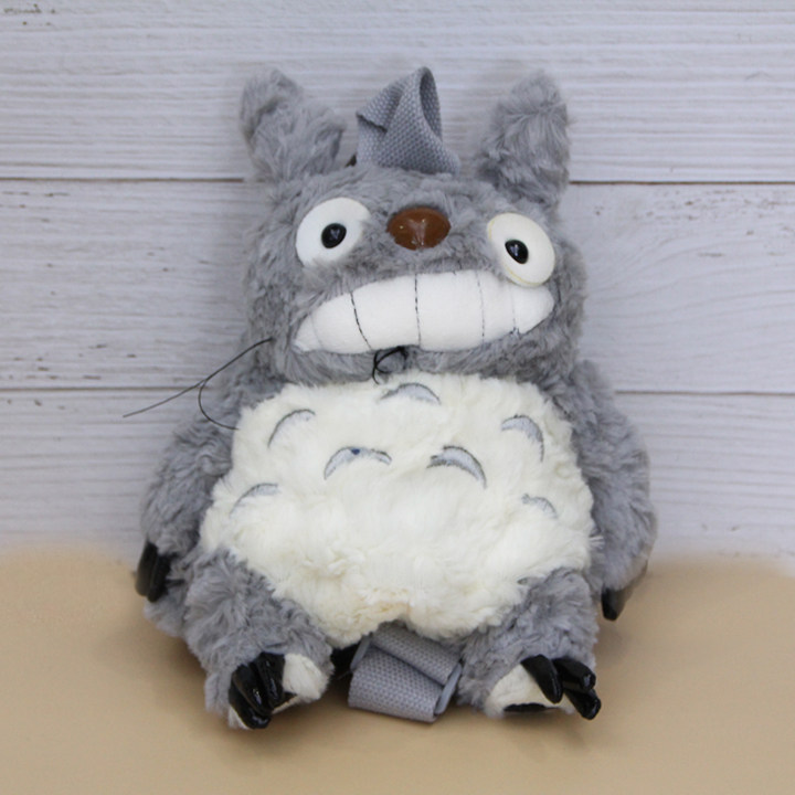 Little Gray Cat plush duffy shoulder backpack Douglas birthday gift student backpack