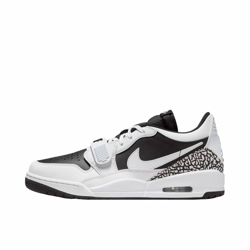 Jordan Legacy 312 Low-Top Retro Basketball Shoes, Same Style for Men and Women, White and Black Cd7069-111