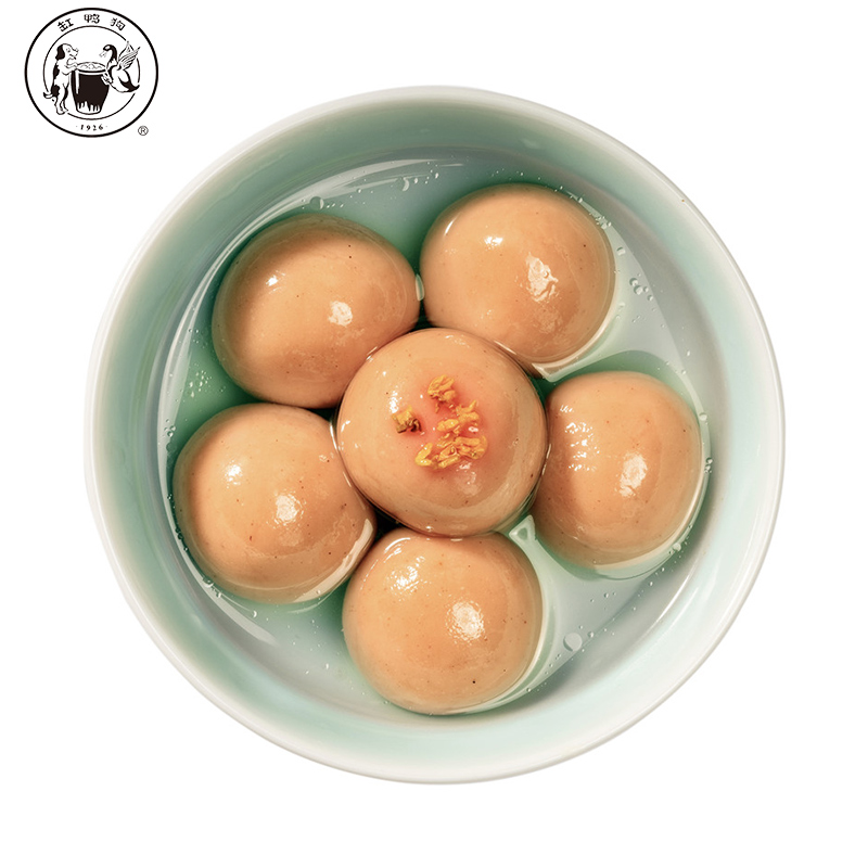 (cylinder duck dog sorghum broth round 320g 16 only) Ningbo specie frozen vegetarian soup with red bean walnut Lantern Festival