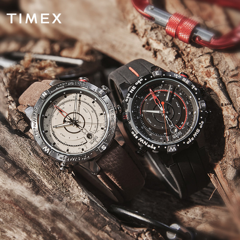 TIMEX DAY BEAUTY Outdoor Appearance Sports Watches Men's Large Dial American Versatile Nighttime Compass T2N721