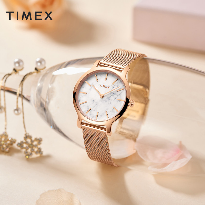 TIMEX Sky Meme Time Watch Women's Watch Women's Watch Dish College Wind Network Red Ins trendy small crowdwatch TWG021000