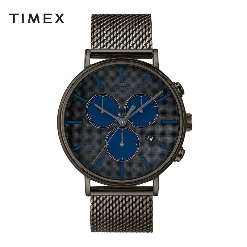 American Timex Sky Beauty Time Night Light Steel Band Chronograph Male Trend Outdoor Sports Waterproof Quartz Male Watch