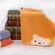 Vàng số bông khăn cartoon chịu ba nạp thấm mềm khăn khăn tay lau khăn con khăn nhỏ khăn - Khăn tắm / áo choàng tắm