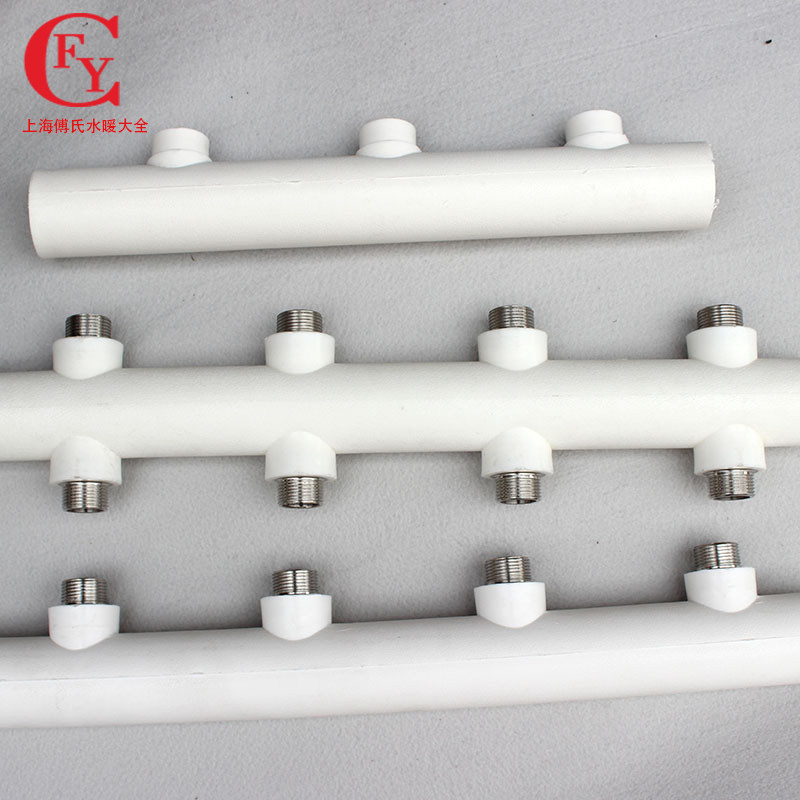 Manufacturers direct selling PPR water divider spacing 120mm150mm 4 min 6 min internal and outer wire 40 50 63 supervisor