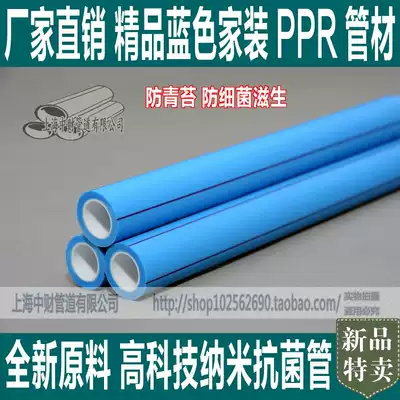 Morenx home decoration blue nano PPR tube direct sales enhanced thickening anti-ultraviolet Moss
