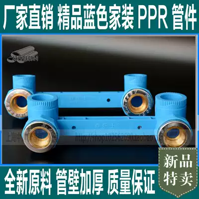 Limited-time special sale of blue home decoration boutique PPR double bending pipe wall thickened L20-L25 boutique inner wire double bending