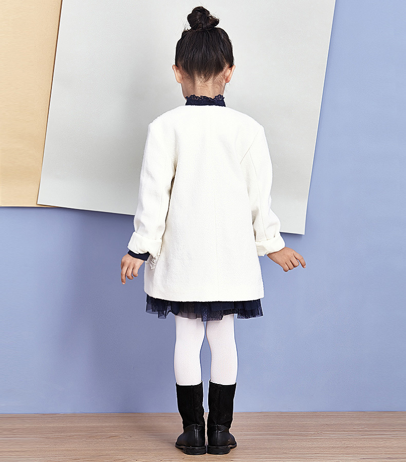 Manteau pour fille GXG KIDS en laine - Ref 2162139 Image 12