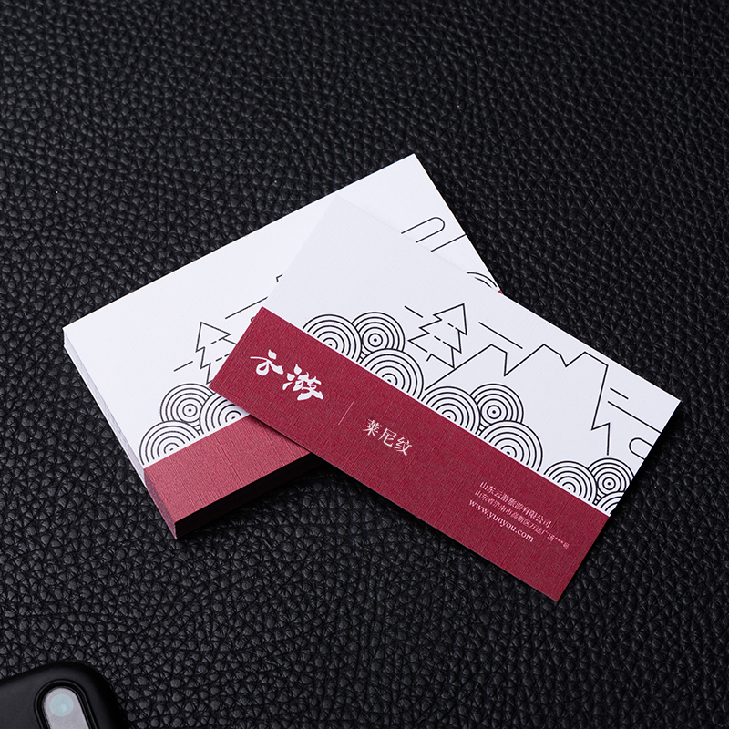 Business card Making creative custom special paper printing indentation rugged business name sheet design to be scalable gold