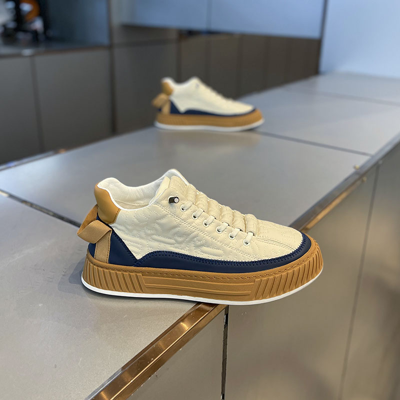 Hong Kong Tide Like Supreme men's shoes in winter cotton shoes with a foot and a heat casual plate shoes