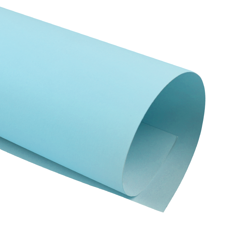 Blue cardboard kindergarten handmade hard colored paper 230G